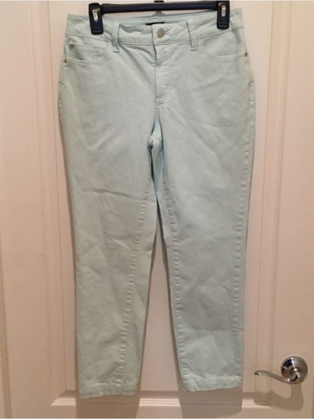 Women's Light Mint Skinny Jeans
